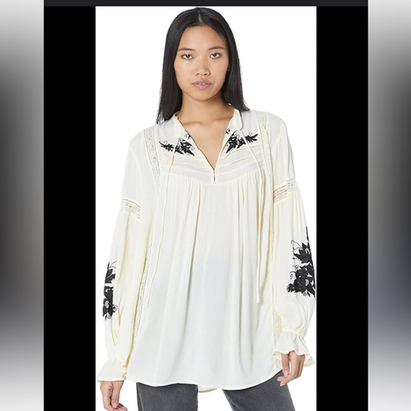 Free People Tusalossa Embroidered Top - Picture 10 of 13